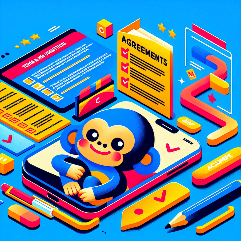 Terms and conditions visual representation